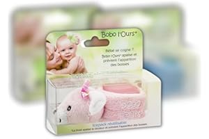 Alphanova Baby Bébé Bobo Rose Bear Refroidissement
