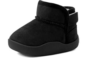 Cheerful Mario 1-5 Jahre Winterstiefel Baby Jungen Mädchen Kleinkinder Winter Schuhe Lauflernschuhe Warmes Plüsch Gefüttert Leicht Anzuziehen