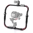 TILTA Advanced Ring Grip for DJI RS 4/RS 4 Pro/RS 2/RS 3 Pro Handheld Ring Grip Dual Handlebar Ring with Remote Control Handle and Channel Wireless Lens Control Handle TGA-ARG