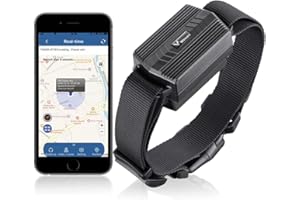 TKMARS 4G GPS Tracker Collar Perros para Perros de Caza Vaca Oveja 3000mAh IP66 Impermeable Farm Pet Tracker Collar de Animales Grandes con aplicación Gratuita sin suscripción