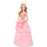 Mattel Wicked Glinda Upland Fashion Doll Inspired by Universal Pictures | JMG24 Movie Inspired 7 Point Articulation Removable