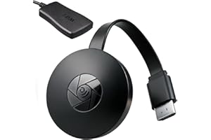 WITFOAM Adaptador HDMI Inalámbrico 1080P WiFi 2.4GHz, Dongle Miracast, Chromecast TV, Compatible con Airplay, DLNA, Android, iOS, Windows, Mac, Transmisión Multimedia para TV, Monitor y Proyector