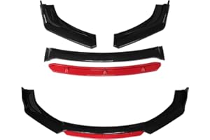 Shoze Car Front Bumper Lip Body Splitter Kit Vehicle Lower Front Spoiler Diffuser Body Protection for Car Protector Decorative