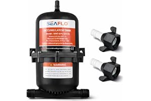 Seaflo Trycksatt ackumulatortank 0,75/1,0 liter