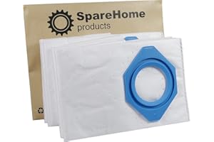SATOHA SpareHome® 10 Bolsas de alta filtración reemplazo para aspirador Nilfisk G90, GA70, GM80, GM90, GS80, GS84, GS90, GS90C, GST