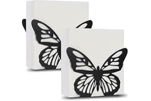 GUADOR Portatovaglioli Da Tavola,2 Pezzi Porta Tovaglioli Da Tavolo Forma Di Farfalla Portatovaglioli Porta Tovaglioli Cucina Cucina Casa Festa Ristorante Caffè Bar Metallo Portatovaglioli Da Tavola