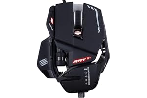 MAD CATZ MadCatz R.A.T. 6+ Optical Gaming Mouse, Black