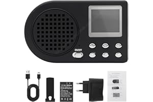 WILDGAMEPLUS Outdoor Ptak dzwoniący 10 W Moc Ptak Przynęta Ptak Zadzwoń Ptak Dźwięk Ekran LCD Akumulator Odtwarzacz MP3 KLD-360