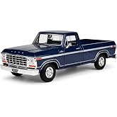 MOTORMAX 1:24 1979 Ford F-150 Custom Die-Cast Metal Model Pickup, Koleksiyonluk Klasik Amerikan Kamyonet MM-79346