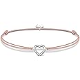 Thomas Sabo Infinity Symbol Bracelet – Little Secret Sterling Silver Charm For Women, 925 Silver