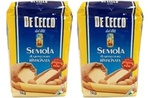 ‎HAB & GUT Hartweizengrieß - Semola di Grano Duro, De Cecco, No.176 (2 KG)