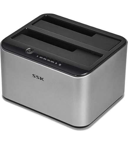 Docking Station FANTEC Per Hard Disk E SSD - USB 3.2 Gen1 - Trasferimento Fino A 5 Gbit/s - Foto 7