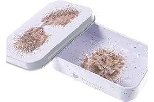 Wrendale Designs Aufbewahrungsdose, 9,5 x 6 cm, verschiedene Designs, „HedgeHugs“-Design