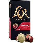 L'OR Splendente, Core Collection, Yoğunluk 7, Turun&ccedil;gil ve Fındık Notaları Espresso Kaps&uuml;lleri, 10 Adet, 1 Paket, 07 Splenden
