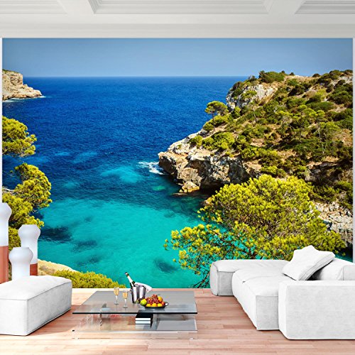 Fototapete Meer 352 x 250 cm - Vliestapete - Wandtapete - Vlies Phototapete - Wand - Wandbilder XXL - !!! 100% MADE IN GERMANY !!! Runa Tapete 9004011c