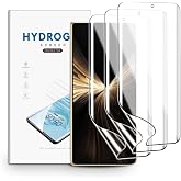 nvskvd 3 Pieces Hydrogel Film for Honor Magic V5 /Magic V3 | High Definition TPU Screen Protectors, Scratch-Resistant Flexibl