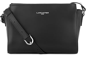 LANCASTER Petit sac trotteur - Smooth Noir