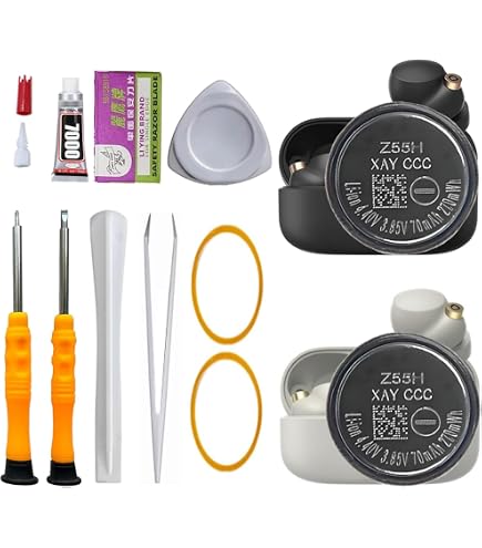 E-YIIVIIL Lot de 2 batteries de rechange Z55H compatibles avec casque