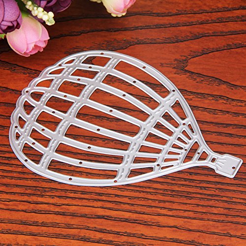Amazingdeal365 Balon Metall Form Schablonen Schneiden DIY Dekor Sammelalbum Karten Buchzeichen Lesezeichen als Geschenk für Freunde Geburtstag Kinder,Kindergarten Hobby Schule Handarbeit Unterricht usw. Ein tolles Geschenk! - 4