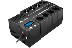 ‎CYBERPOWER CyberPower Systems BR1200ELCD Line-Interactive USV 1200VA/720W GreenPower Energy Saving Technologie LCD USB 4+4 Schukoausgang