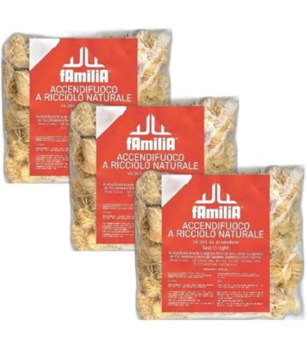 Accendifuoco A Ricciolo Naturale - 20pz, Per Forni E BBQ, Ecologico E Inodore - Foto 12