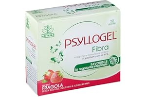 Psyllogel Psyllogel Fibra Fragola 20 Bustine - 100 g