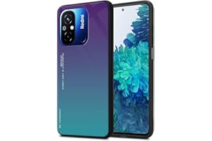 RankOne Gradient Glitter Funda para Redmi 12C / Redmi 11A (6.71" Inches), Thin Slim Carcasa Protectora para Teléfono - 3