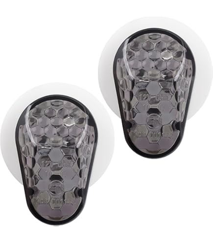 Avdb-moto Paire De Clignotants Arrière Compatible Avec SUZUKI GSX-R 600 GSXR WVCE 2006-2007, GSX-R 750 GSXR WVCF 2006-2007, GSX-R 1000 GSXR WVB6