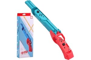HEATFUN Controller di gioco compatibile con Nintendo Switch Games Wolfenstein 2: The New Colossus, Big Buck Hunter Arcade - Switch e altri giochi - RedBlue