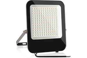 Tayire Focos LED Exterior 100W, 10000LM 3000K Blanco Cálido Superbrillante, Proyector Impermeable IP65 Luz de Inundación para Terraza, Jardín, Patio, Parque, Garaje, Pasillo