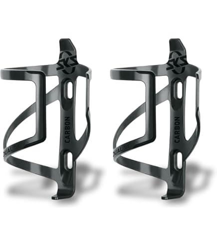 Bianchi Porte-Bidon Delta Carbone – Noir Mat / Bleu Ciel – Ultra Léger 27g – RC 2024