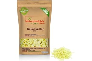 BALTICNATURA Kakaobutter Chips 200 g Lebensmittelqualität Kakao Butter Stücken Nibs Theobroma cacao 200g