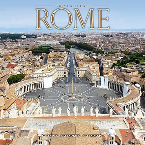 Rome Calendar - Calendars 2016 - 2017 Wall Calendars - Photo Calendar - Rome 16 Month Wall Calendar by Avonside by MegaCalendars (2016-07-15)