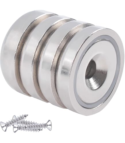 10 Dischi In Acciaio Svasati Per Magneti - 12mm X 2mm Foro 3,2mm - Fissaggio A Muro Per Quadri E Bacheche