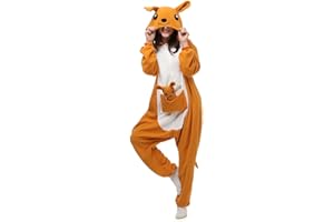 LBJR Männer Frauen Kigurumi Halloween Kostüm Anime Tier Cosplay Hoodie Onesie Pyjamas