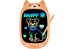 ‎CIMETECH LCD Schreibtafel Spielzeug ab 3 4 5 6 Jahre alt Junge Mädchen, 10-Zoll Bildschirm Zeichenbrett Maltafel, Schreibtablett Weihnachten Kleine Geschenke für Kinder