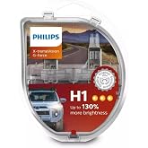 Philips H1 X-treme Vision G-force H1 Otomobil Far Ampul&uuml;,%130 Fazla Işık, 2'li Paket