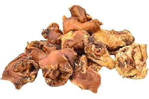 Express Pet Supplies Porky Pigs Ear Bites 100% Natural Dog Treat Chews | Inner Pigs Ears | Perfect Snack (2000g (2kg))