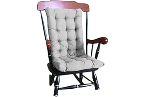 Anemoner Garden High Back Chair Cushion Patio Sun Lounger Recliner Cushion Thicken Garden Chair Seat Pad Cushion with Backrest for Chair -120x50cm