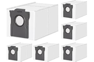 Rrochio Sac pour Dreame X40 Ultra, 6 Accessoires pour Aspirateur Dreame Aqua10 X50 L20 L40 Ultra, L50 L40s L10s Pro Ultra, L10s Ultra Gen2, S20 Ultra 3,2L Capacité pour Mova V50 Ultra, P50 E30 Ultra