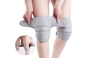ARTOCT Genouillères de Protection réglables, genouillère de Danse en éponge Douce pour Femmes Filles, genouillères de Sport Anti-Chute Respirantes pour Danse Yoga Sport Volley-Ball