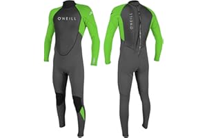O'NEILL ONeill Reactor II - Muta da uomo con cerniera posteriore, 3/2 mm, colore: Grafite