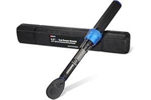 UYECOVE 1/4" Torque Wrench 1-25Nm, Bike Torque Wrenches 1/4", Dual-Direction 72-Tooth Torque Wrench for Bikes, ± 3% Accuracy