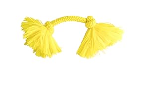 Playology Dri Tech Rope Dog Chew Toy for Small Dog Breeds (Up to 15 lbs) - Engaging, All-Natural Chicken Scented Dog Toys for Tough Chewers - Easy to Clean - Interactive and Non-Toxic