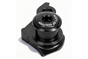 SUNGOOYUE Uniwersalny Hak Przerzutki UDH, Stop Aluminium Obrabiany CNC z Anodyzowanym Wyglądem Łatwa Instalacja Demontaż Szerokie Zastosowanie Hak Przerzutki do Rowerów,