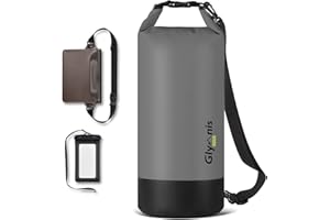 Glymnis Sac Étanche Sacs Imperméables Dry Bag pour la Natation Pêche Camping Voyager Plage avec Une Pochette Étanche de Téléphone