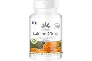 Lutéine 20mg - 60 gélules - En microcapsule | Herba Direkt - Qualité des pharmacies allemandes