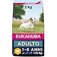 Eukanuba Cibo fresco a base di pollo per cani di piccola taglia, cibo secco di alta qualità per cani adulti, 3 kg