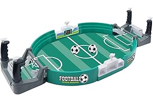 Lamptti Mesa para Niños y Adultos, Mesa Fútbol, Juguete Football para 2 Jugadores, Juegos Deportivos Competición Mesa, Regalo Niño