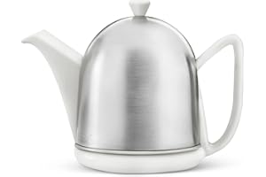 Bredemeijer Cosy Manto Teiera, Inossidabile 202, Grigio Acciaio, 1.0 L